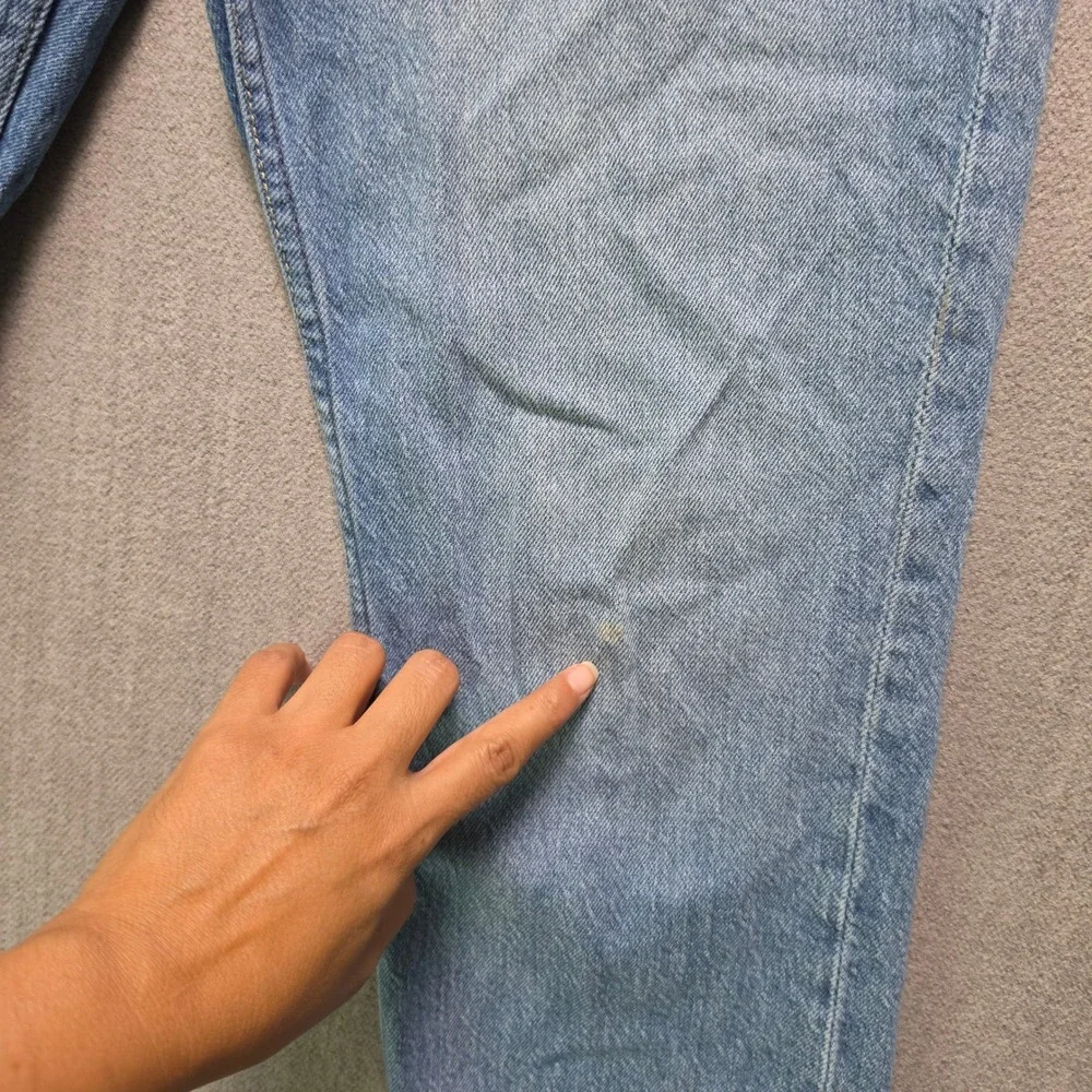 H&M Slim Fit Jeans Mens 30x32 Light Wash Blue Denim Casual Classic